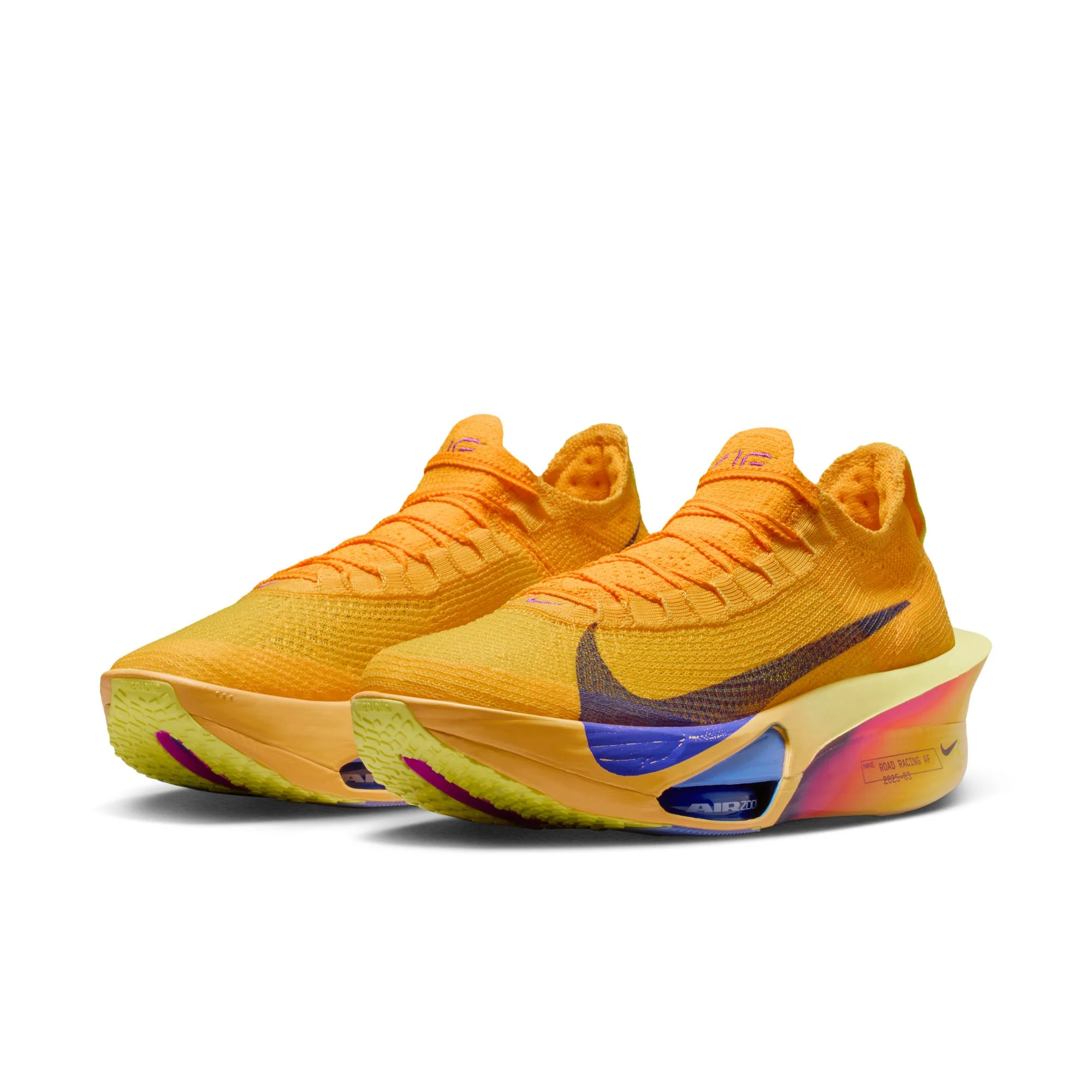 Nike Mens Alphafly 3 - Laser Orange/Indigo Burst/Citron Pulse - Neutral - SP26 - Image 7