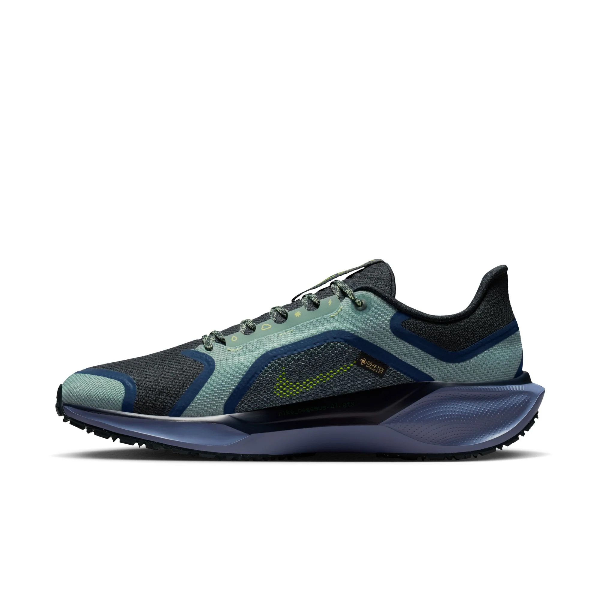 Nike Mens Pegasus 41 GTX - Cannon/Volt/Obsidian/Seaweed - Neutral - HO25 - Image 3