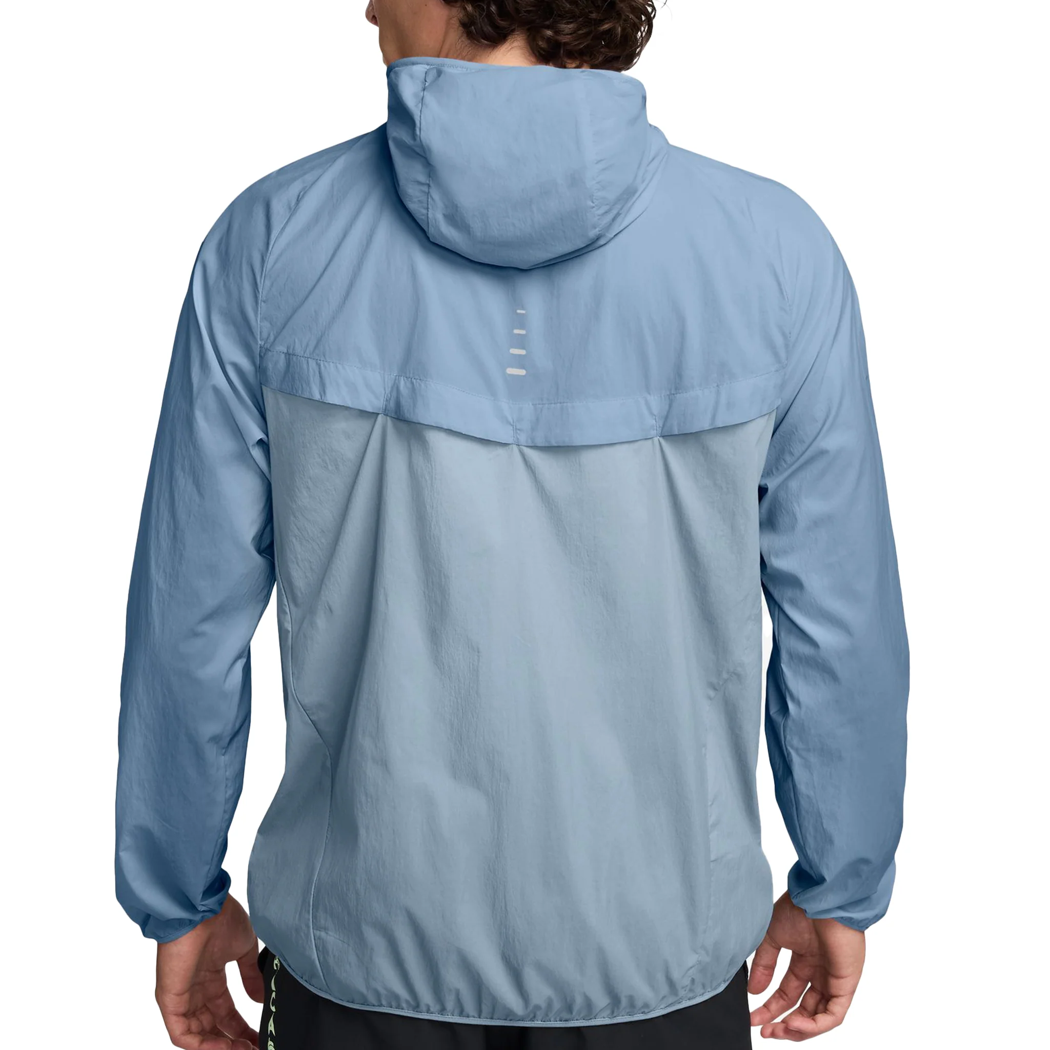 Nike Mens Repel UV Stride Jacket - Work Blue/Light Armory Blue/Reflective Silver - Image 2