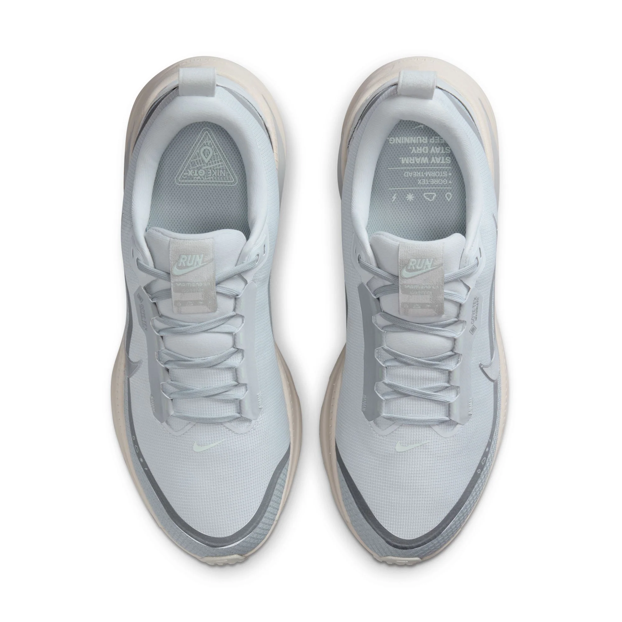Nike Mens Vomero 18 GTX - Pure Platinum/Metallic Silver - Neutral - HO25 - Image 5