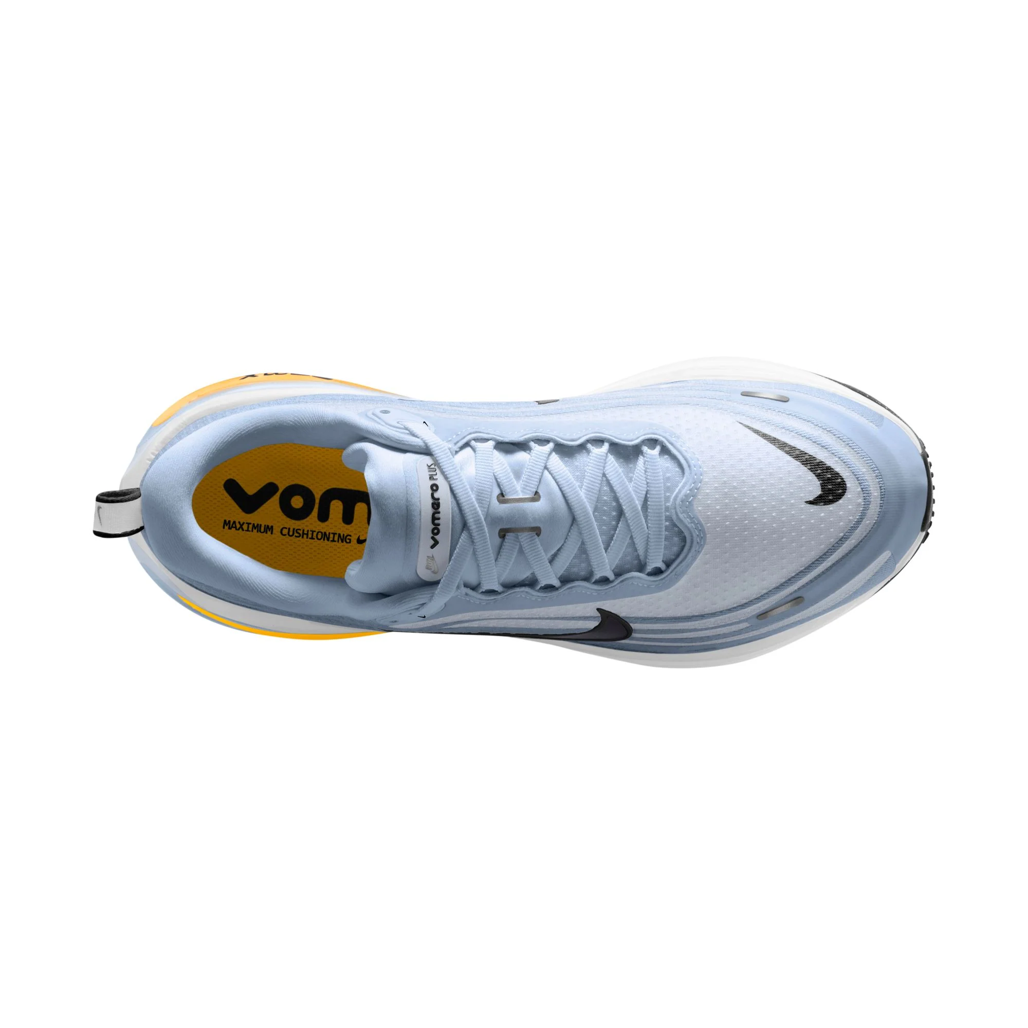 Nike Mens Vomero Plus - Hydrogen Blue/Black/White/Total Orange - Neutral - SU26 - Image 3