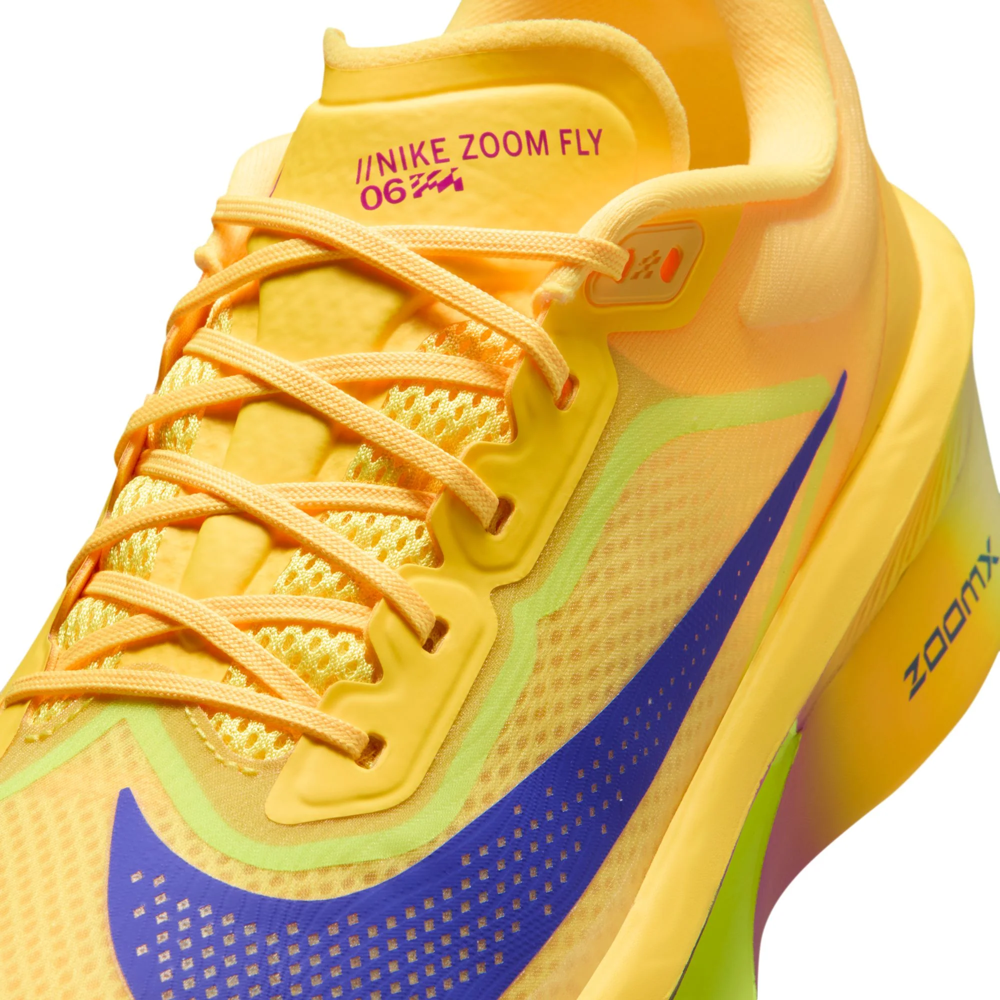 Nike Mens Zoom Fly 6 - Citron Pulse/Indigo Burst/Volt Ice - Neutral - SP26 - Image 11