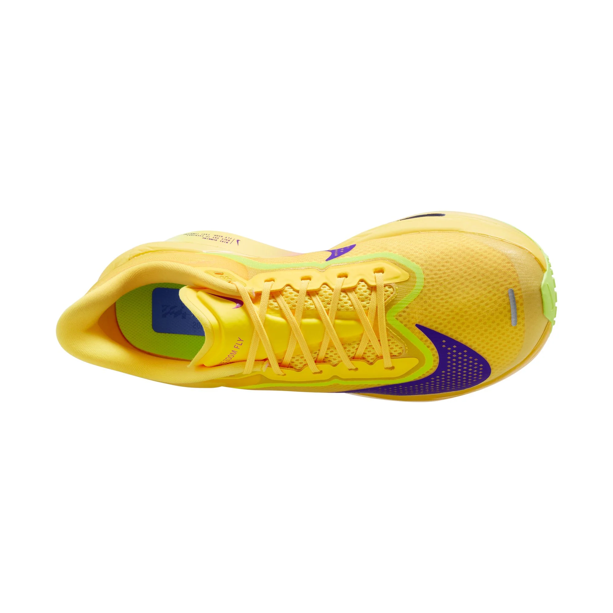 Nike Mens Zoom Fly 6 - Citron Pulse/Indigo Burst/Volt Ice - Neutral - SP26 - Image 4