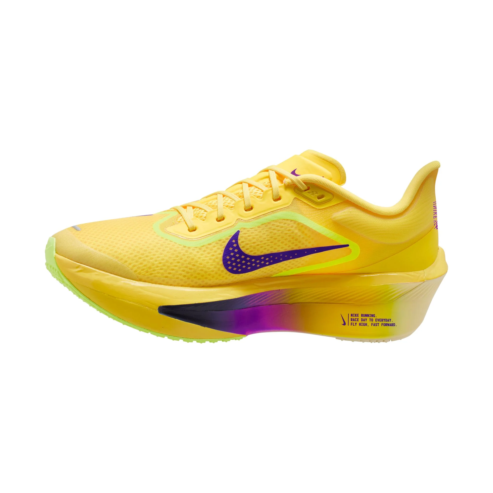 Nike Mens Zoom Fly 6 - Citron Pulse/Indigo Burst/Volt Ice - Neutral - SP26 - Image 5