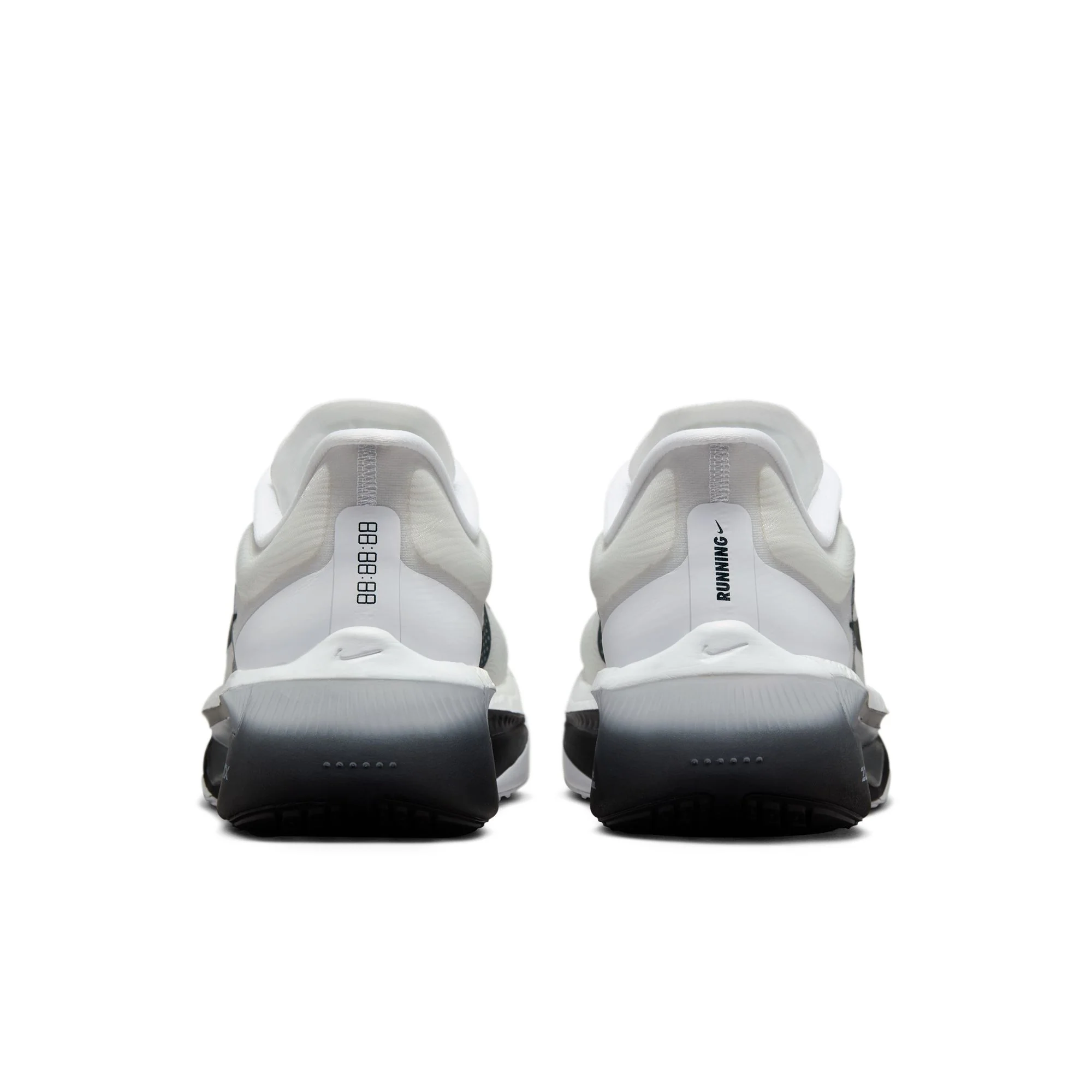 Nike Mens Zoom Fly 6 - White/Black/Smoke Grey/Metallic Silver - Neutral - Image 9