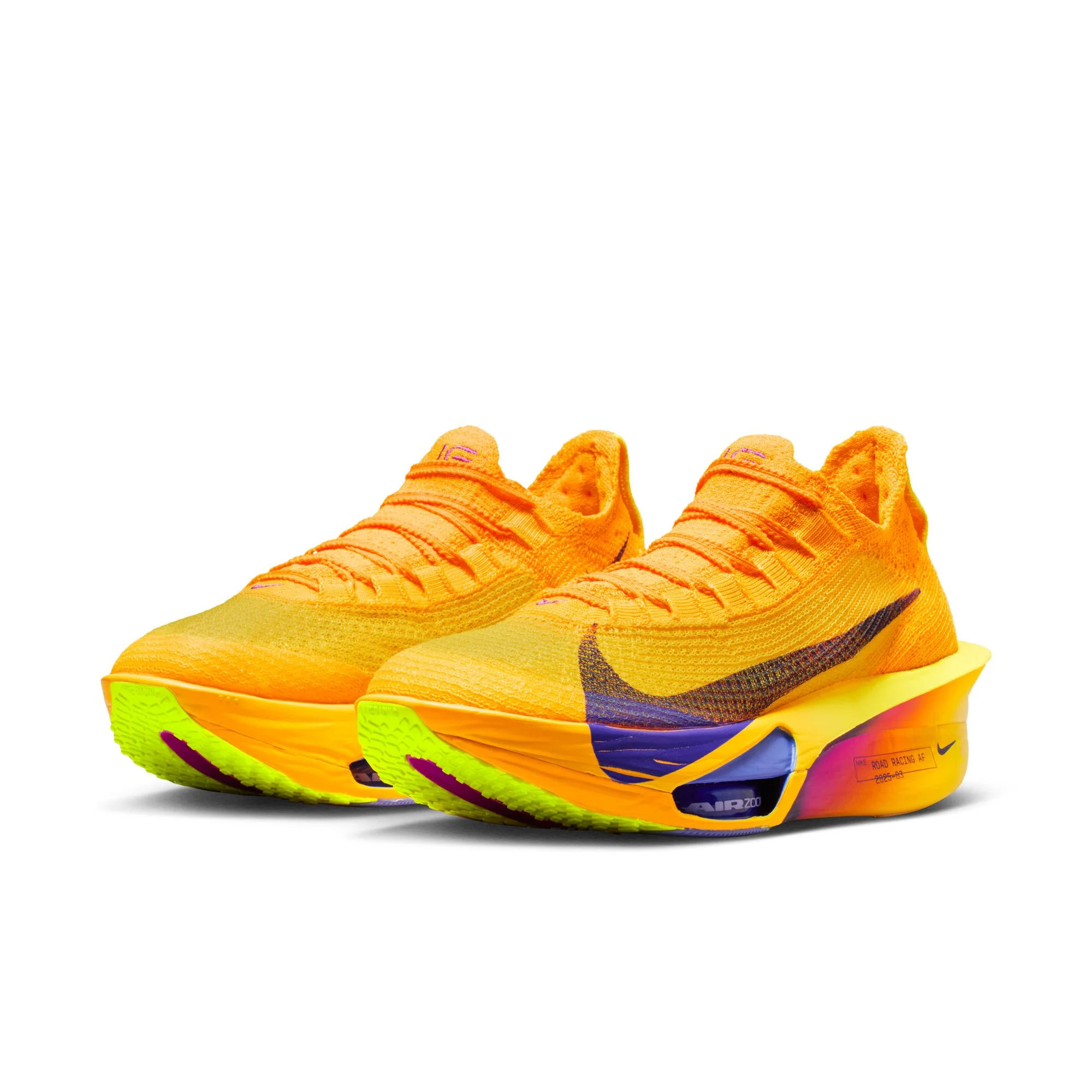 Nike Womens Alphafly 3 - Laser Orange/Indigo Burst/Citron Pulse - Neutral - SP26 - Image 8