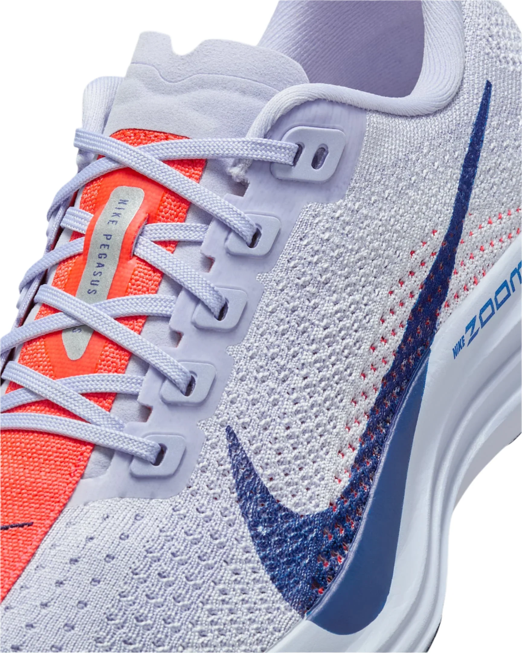 Nike Womens Pegasus Plus - Ghost/Blue Void/Bright Crimson - Neutral - SU25 - Image 4