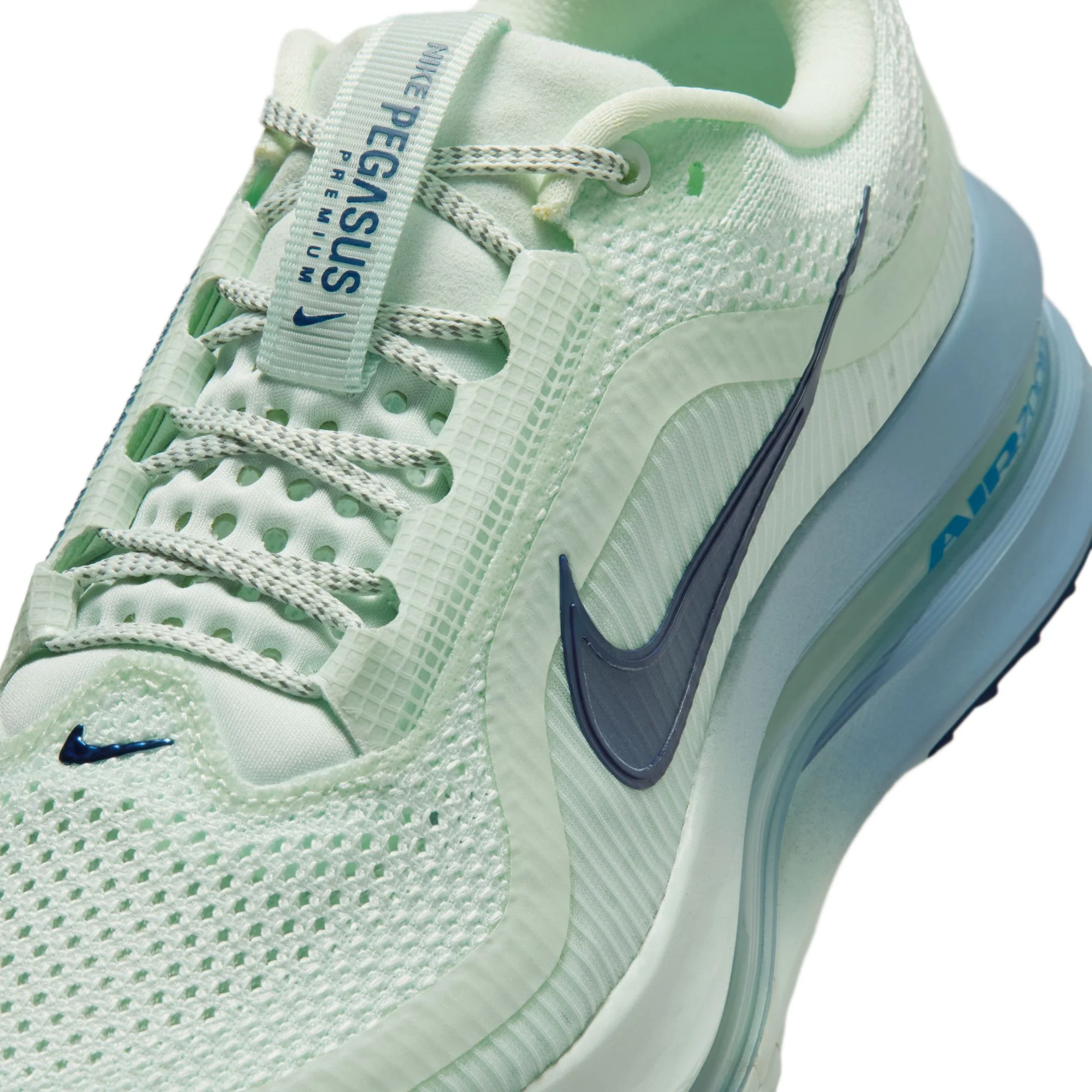 Nike Womens Pegasus Premium - Barely Green/Blue Void/Work Blue - Neutral - SU26 - Image 9