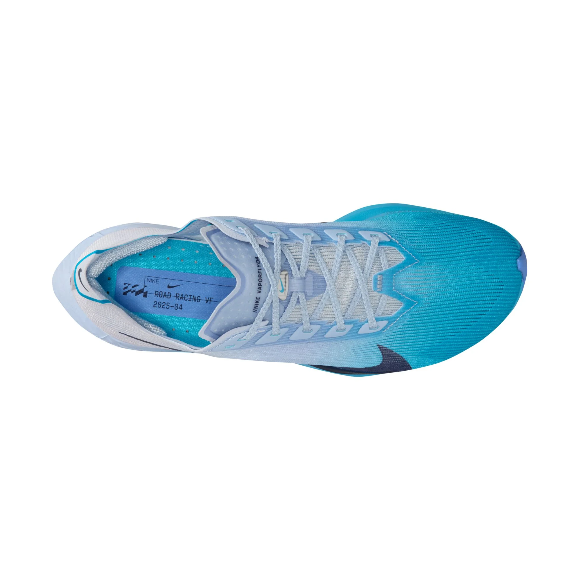 Nike Womens Vaporfly 4 Next% - White/Midnight Navy/Hydrogen Blue - Neutral - SU26 - Image 4