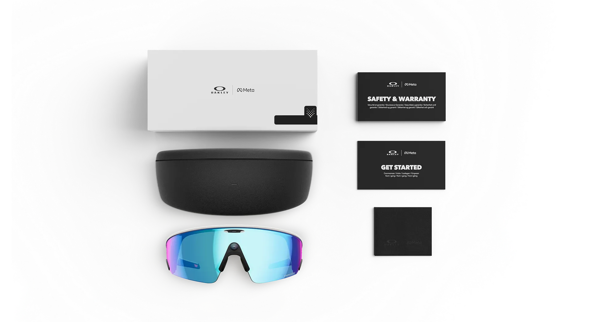 Oakley Meta Vanguard - Prizm™ Sapphire - White - Image 4