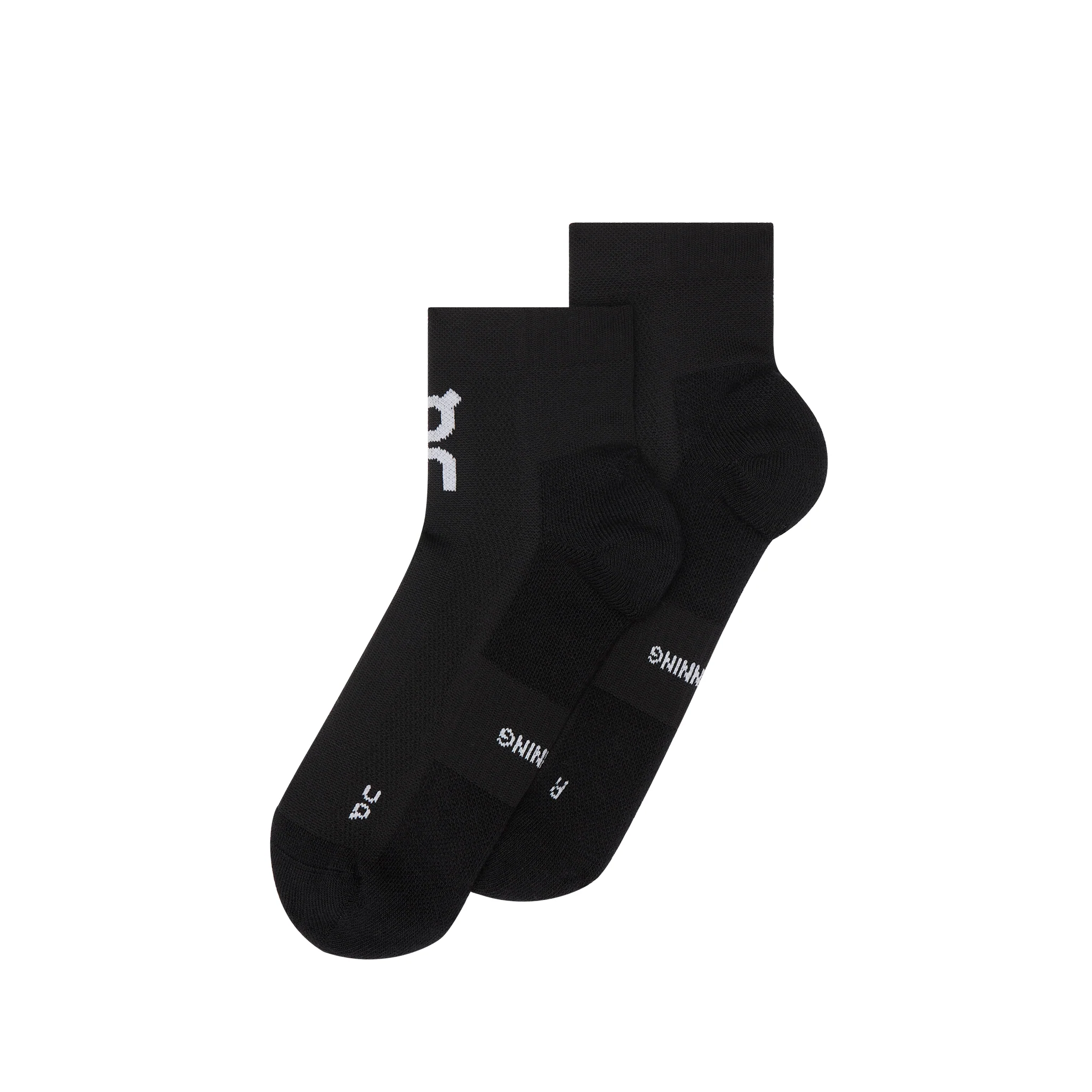 On Core Run Sock Mid 2-Pack Unisex - Black