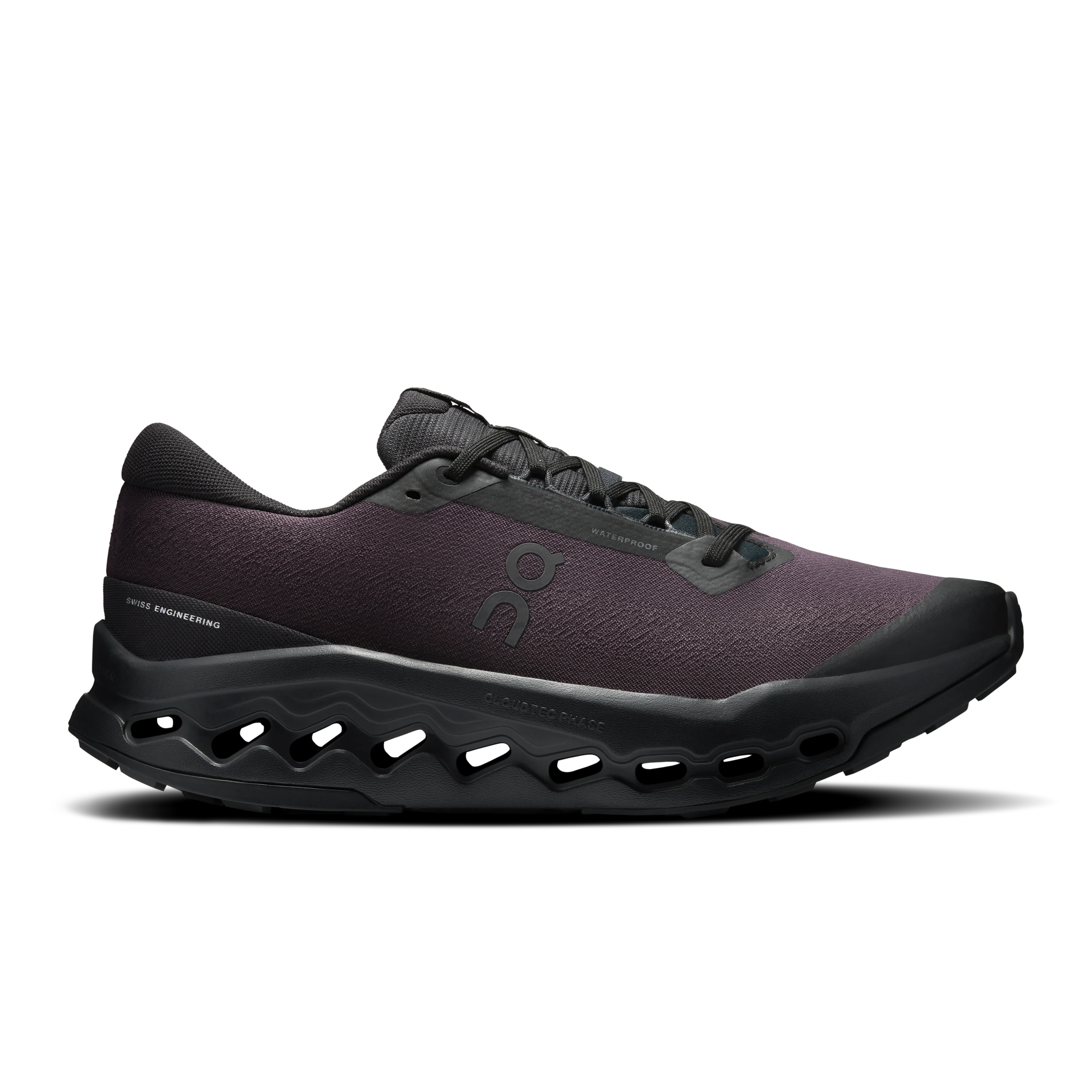 ON Mens Cloudsurfer Trail 2 WP - Black/Black - Trail - AW25 - Image 3