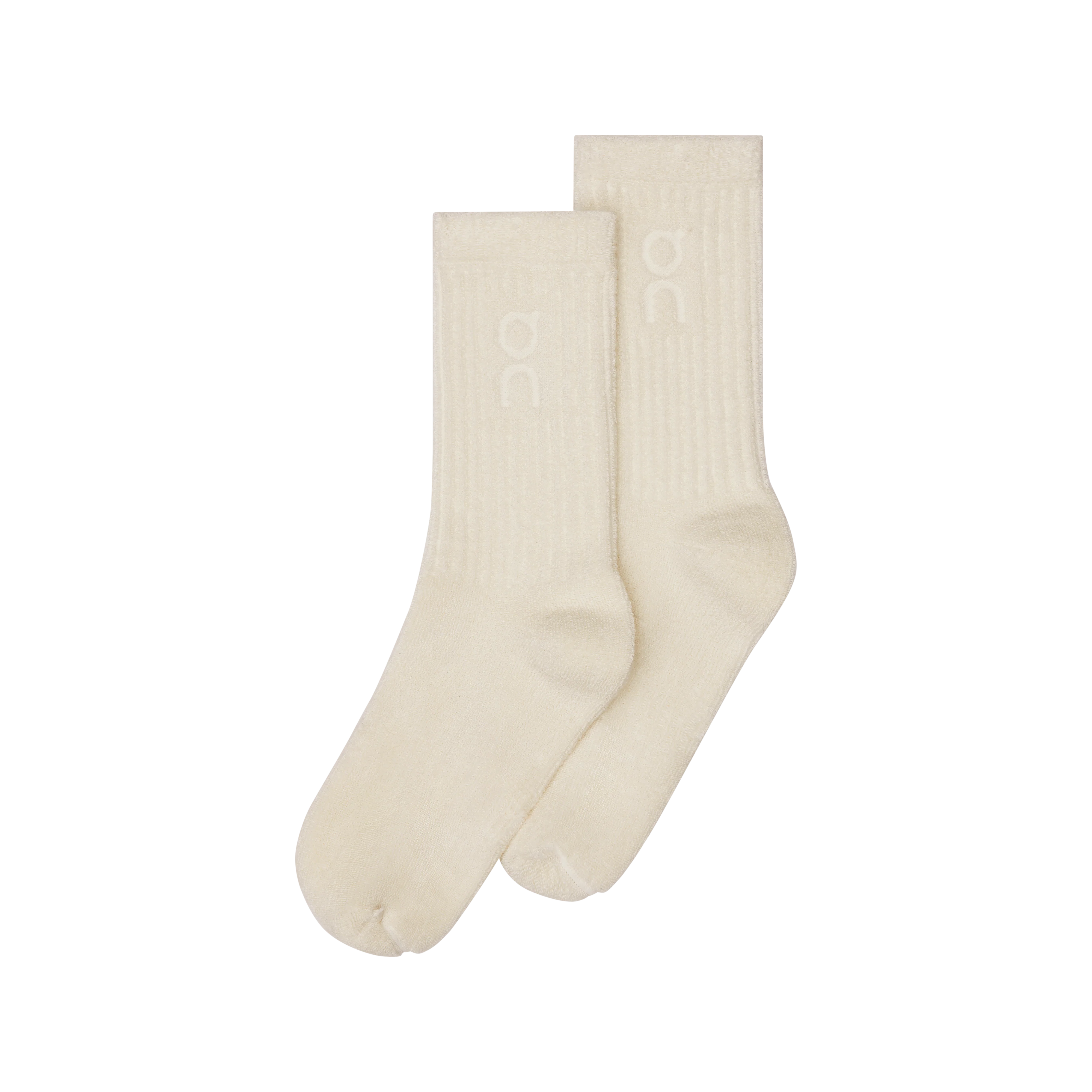 On Terry Sock High Unisex - Ivory
