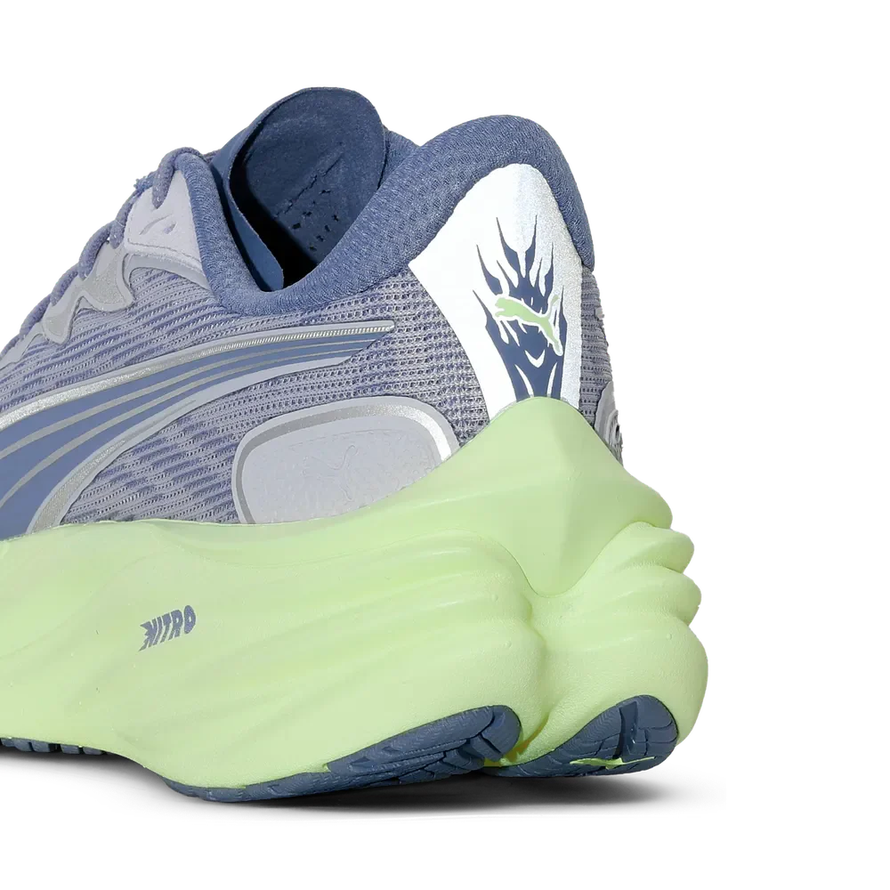 Puma Womens Velocity NITRO 4 - Vibrant Silver/Apple Spritz - Neutral - SS26 - Image 4