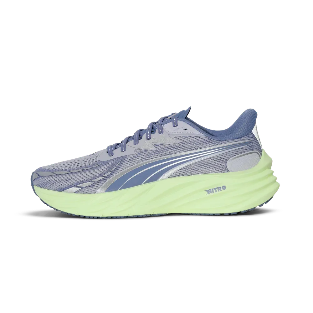 Puma Womens Velocity NITRO 4 - Vibrant Silver/Apple Spritz - Neutral - SS26 - Image 5