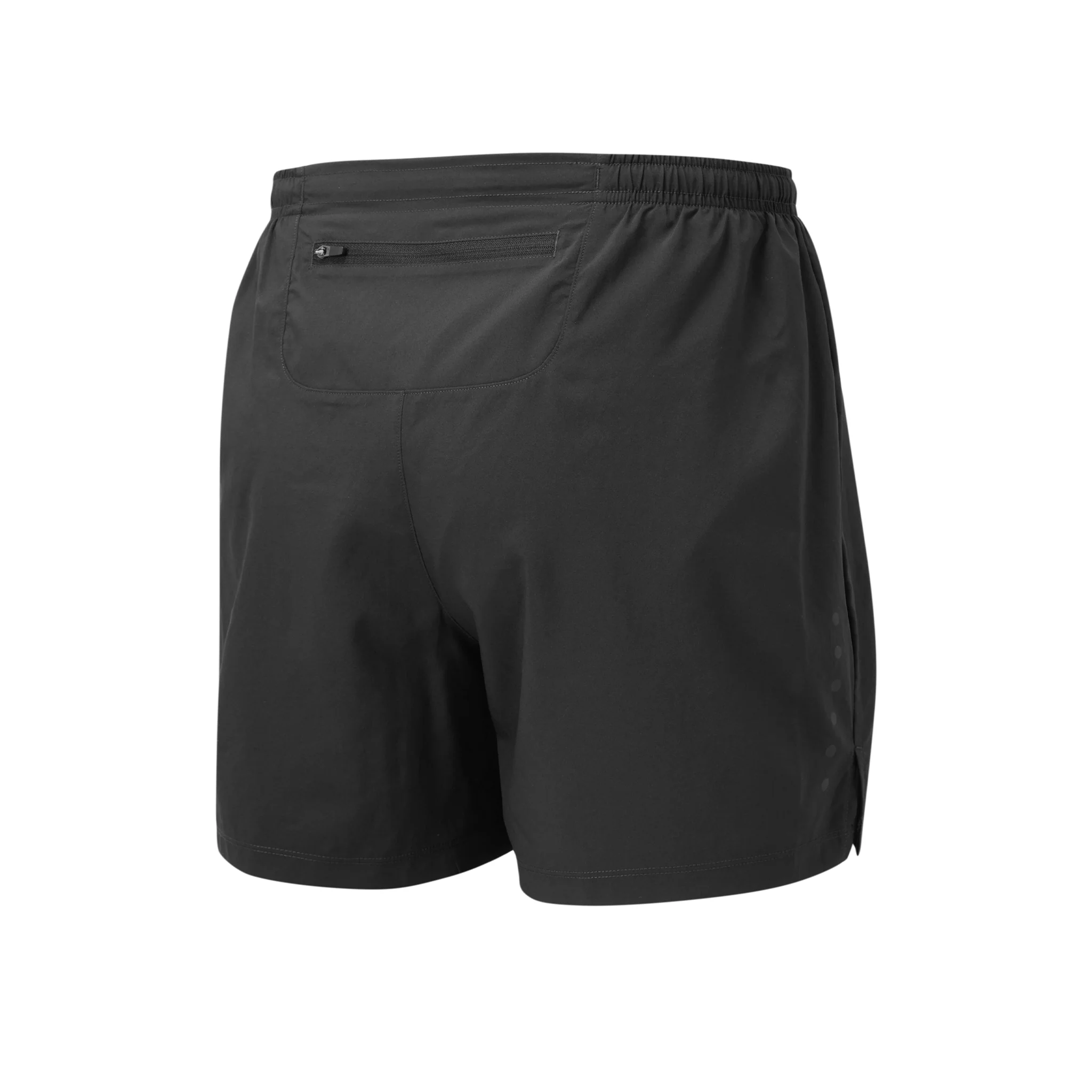 RonHill Mens Core 5" Short - Black/Bright White - Image 2