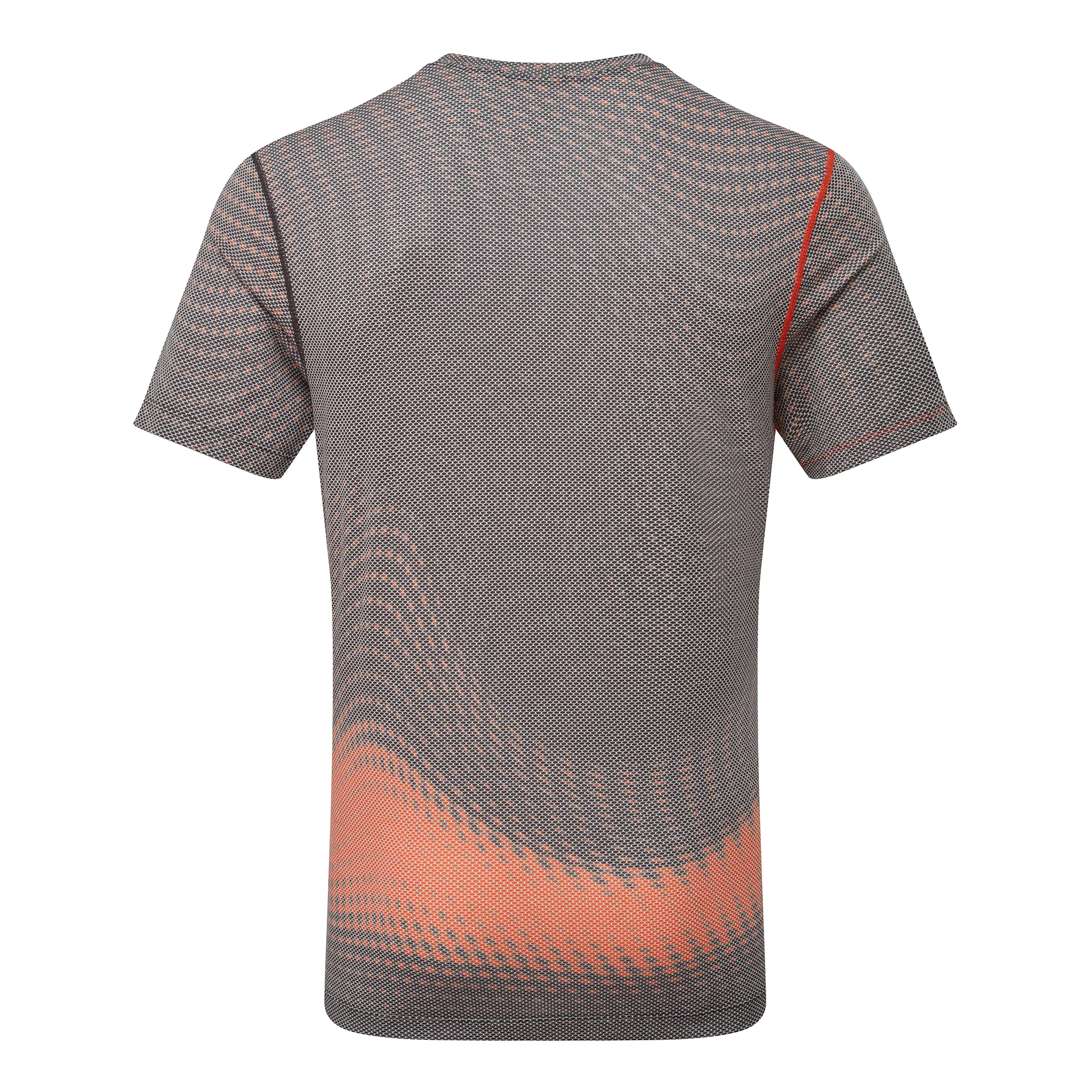RonHill Mens Tech Golden Hour S/S Tee - Ronhill Red Motion - SS26 - Image 2