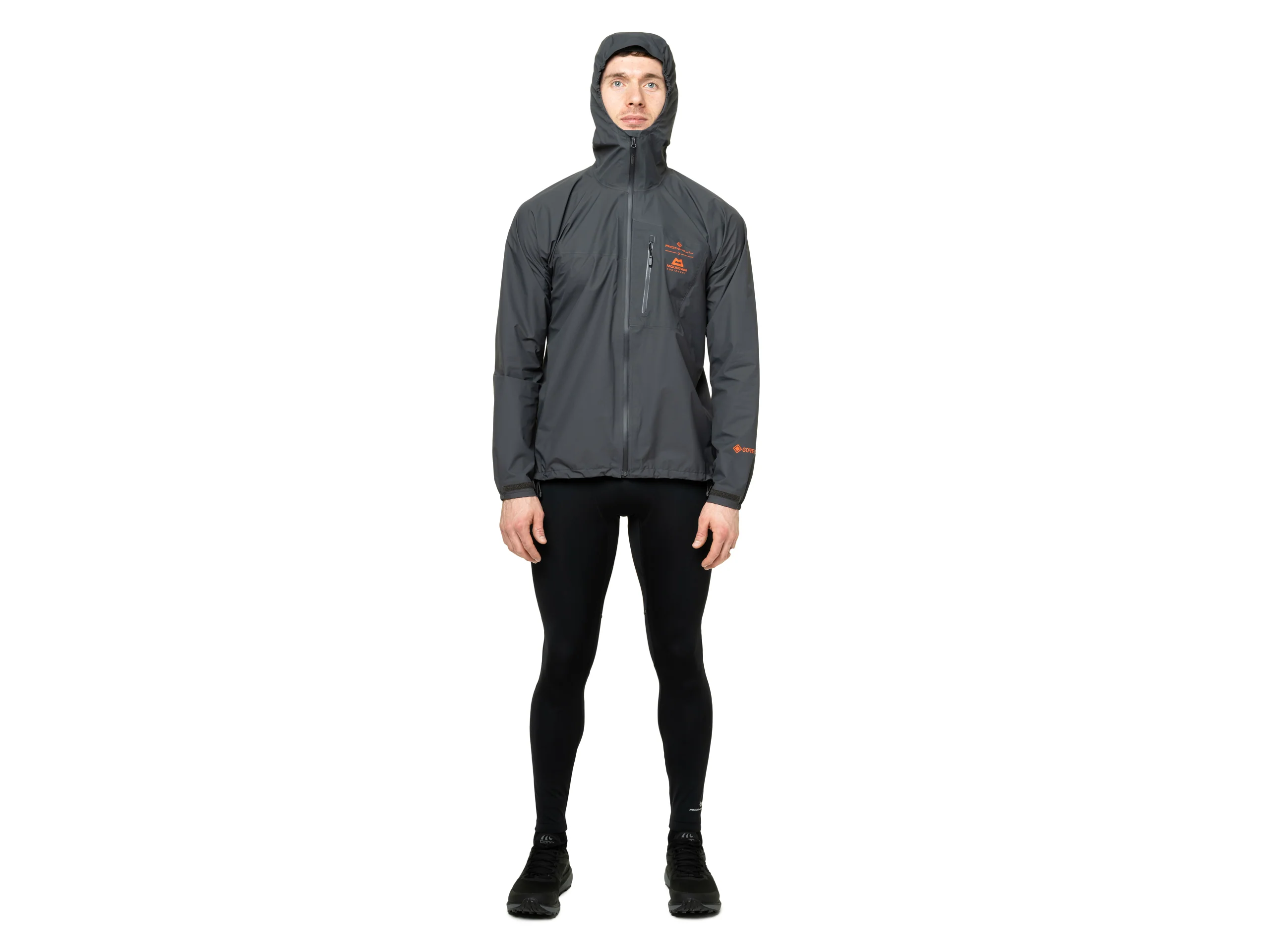 RonHill Mens Tech Gore-Tex Waterproof Mercurial Jacket 2 - Oxide/Ronhill Red - SS26 - Image 3