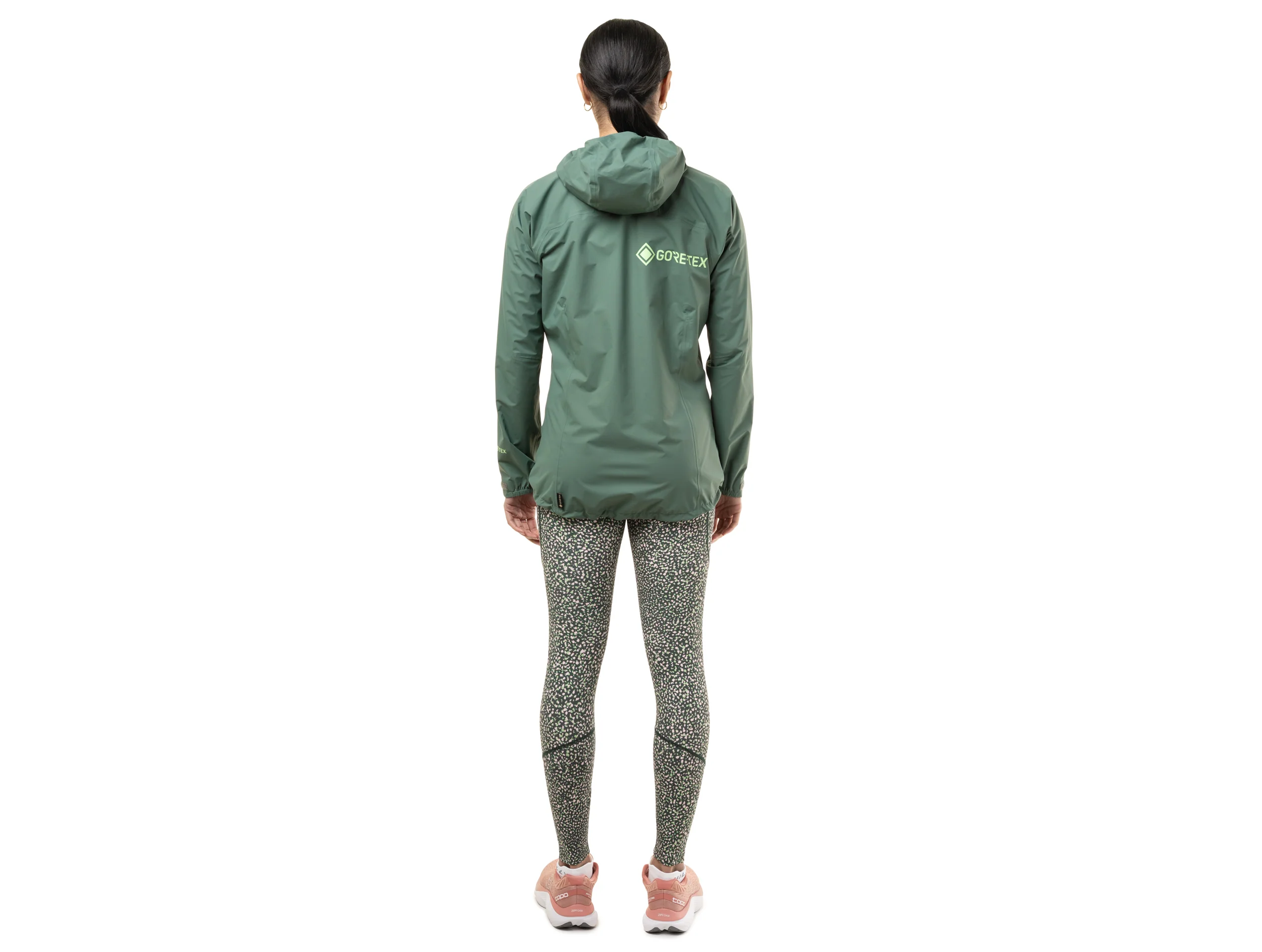 RonHill Womens Tech Gore-Tex Mercurial Jacket 2 - Laurel/Seafoam - SS26 - Image 7