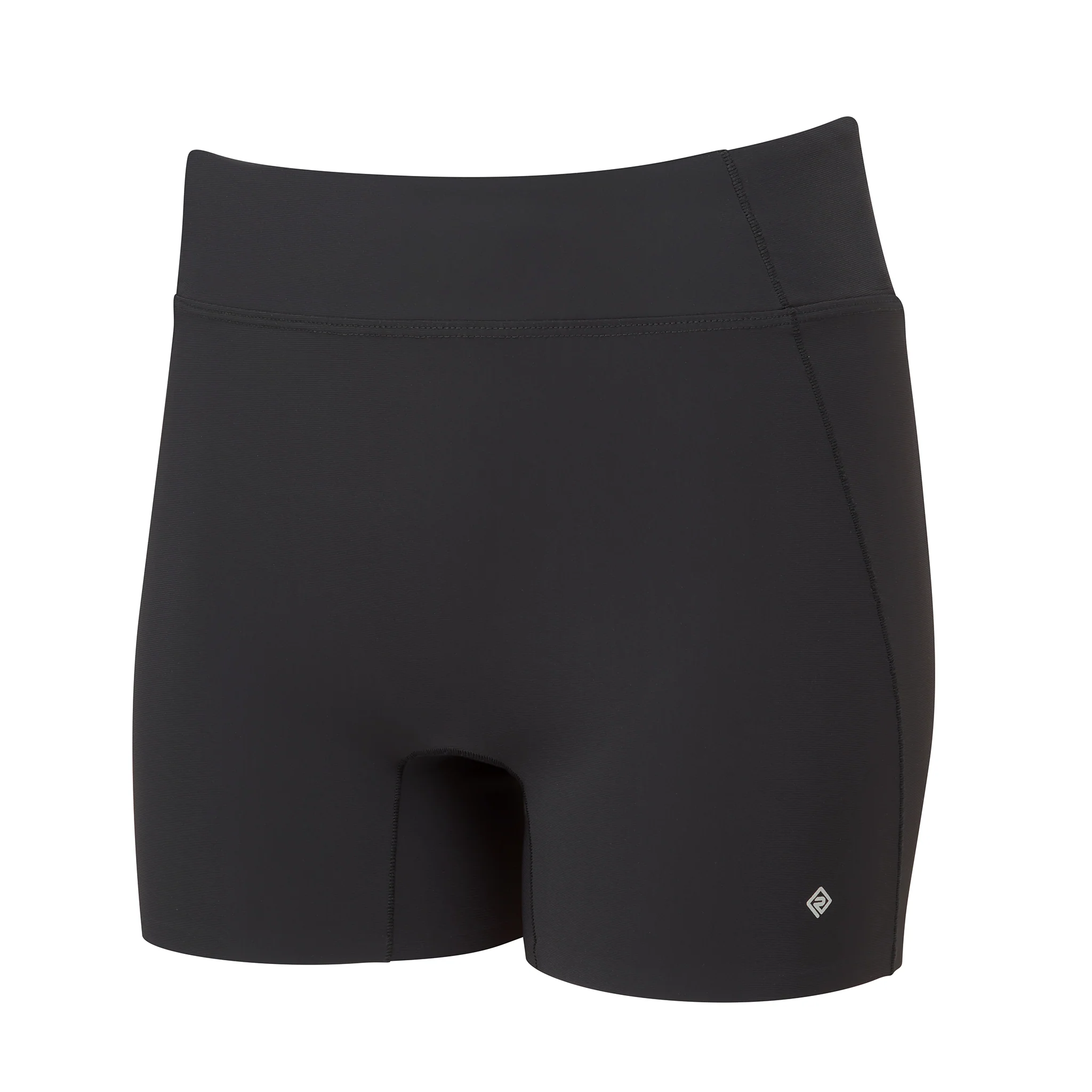 RonHill Womens Tech Race Stretch Short - All Black - SS26
