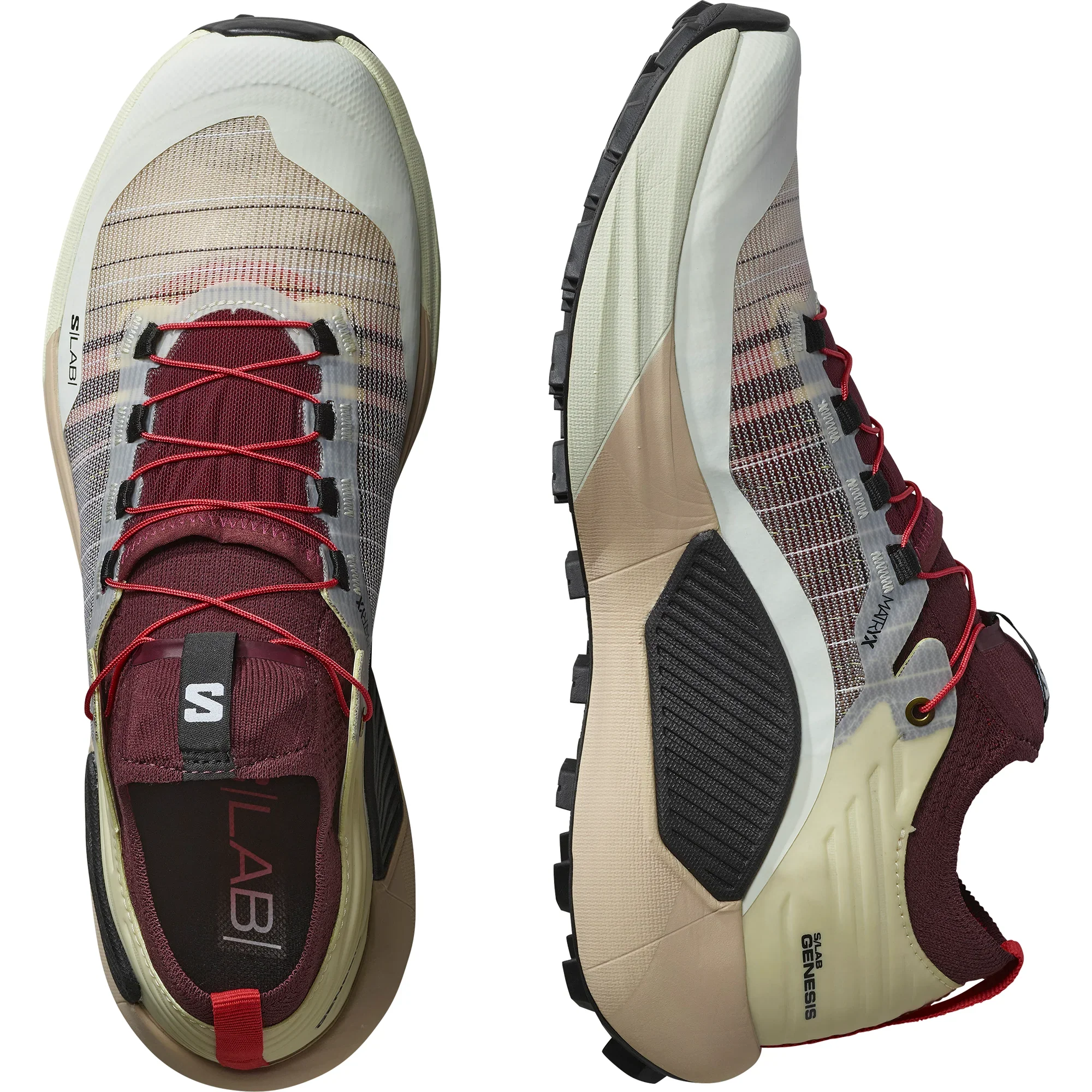Salomon Unisex S/Lab Genesis - Vanilla/Decadent Chocolate/Black - Trail - SS26 - Image 4