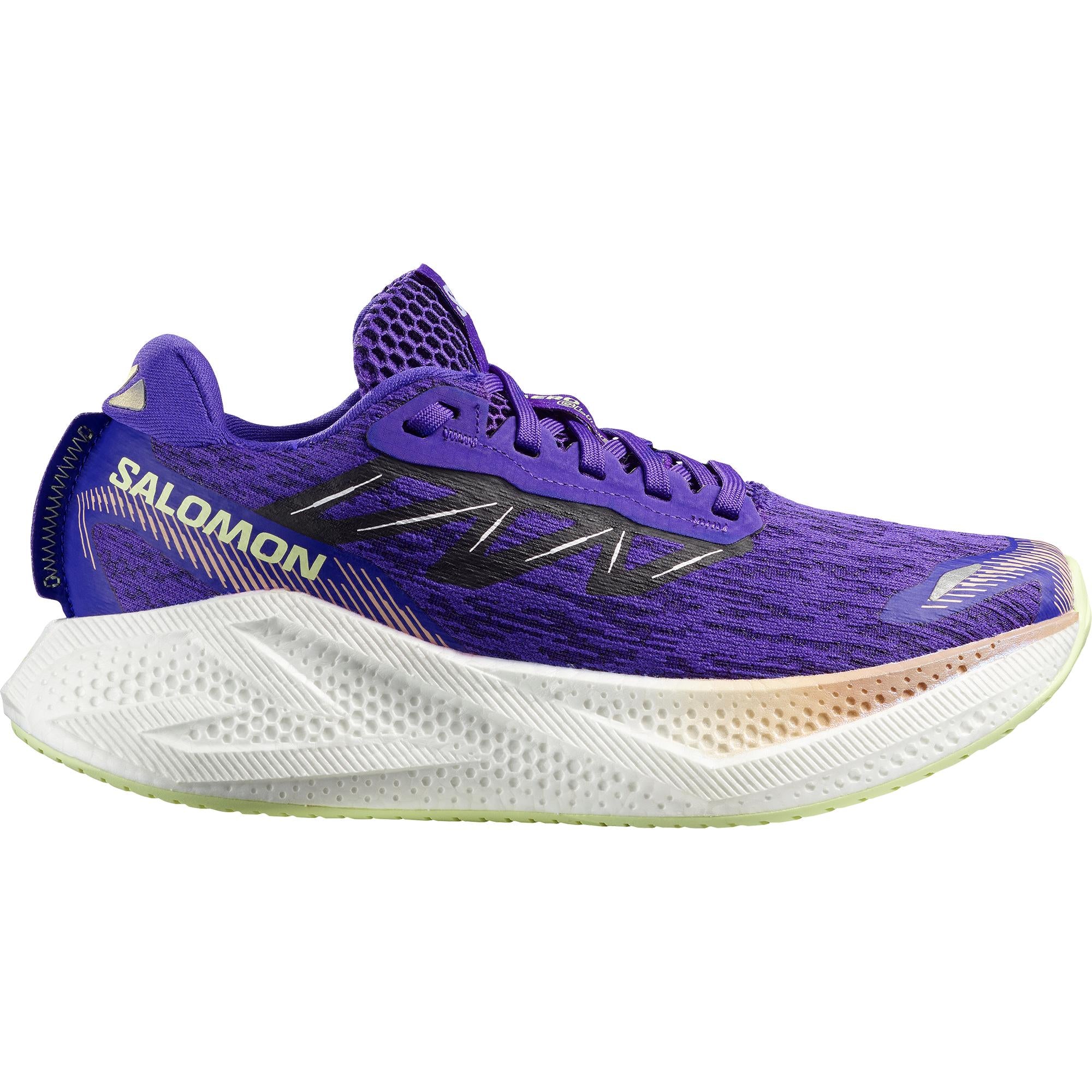 Salomon Womens Aero Glide 4 - Deep Blue/White/Butterfly - Neutral - SS26