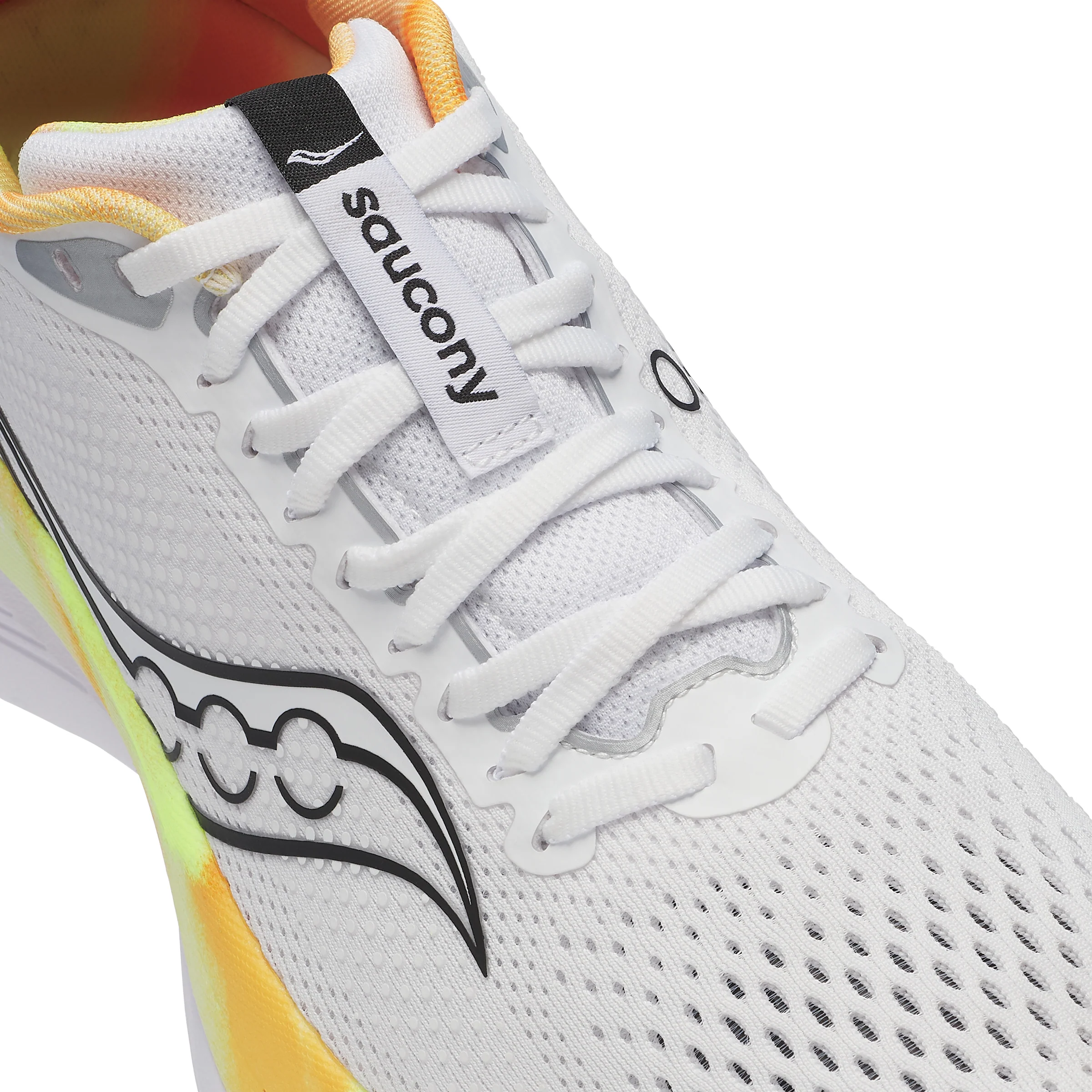 Saucony Mens Endorphin Trainer - White/Black - Neutral - SS25 - Image 7