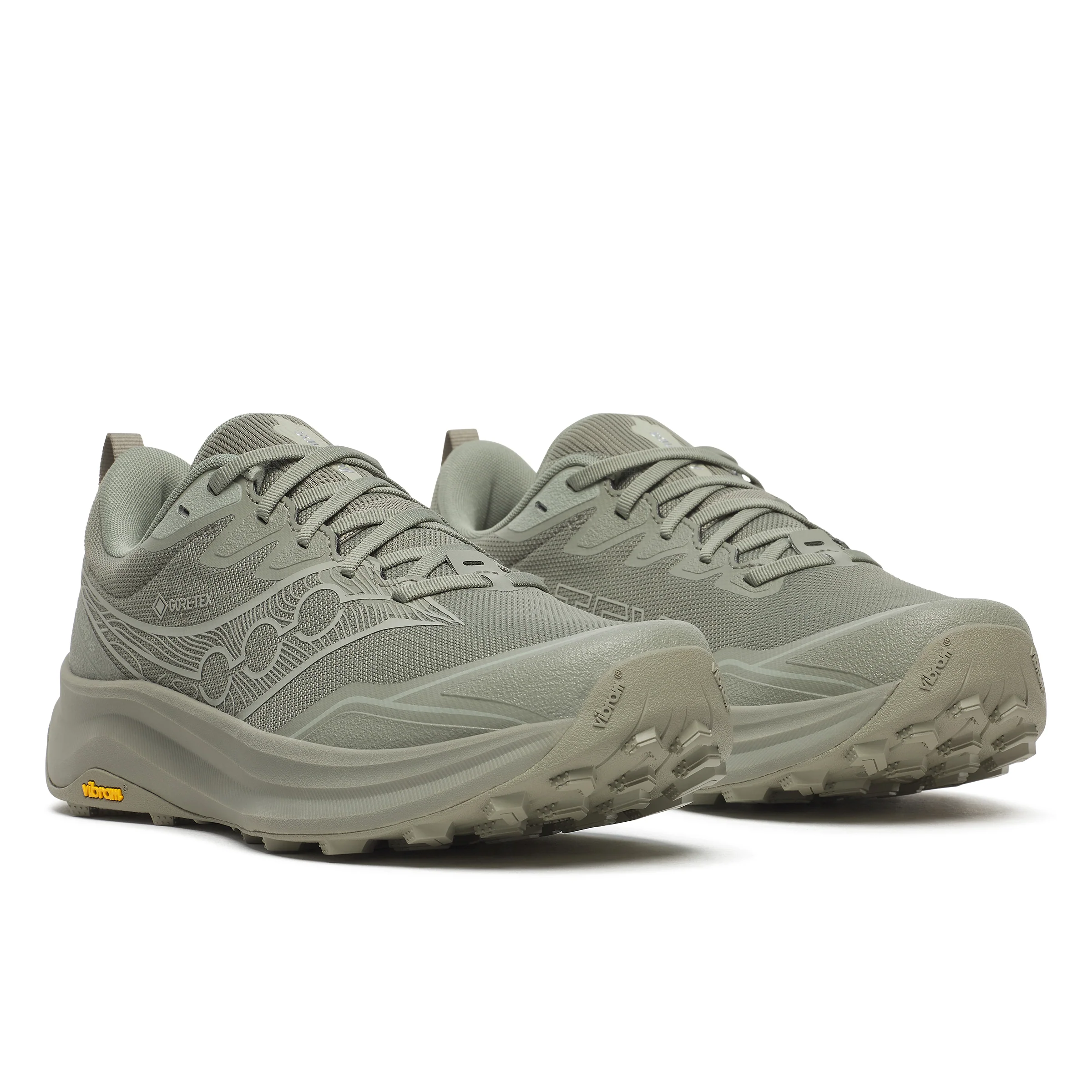 Saucony Mens Peregrine 16 GTX - Laurel/Sage - Trail - SS26 - Image 3