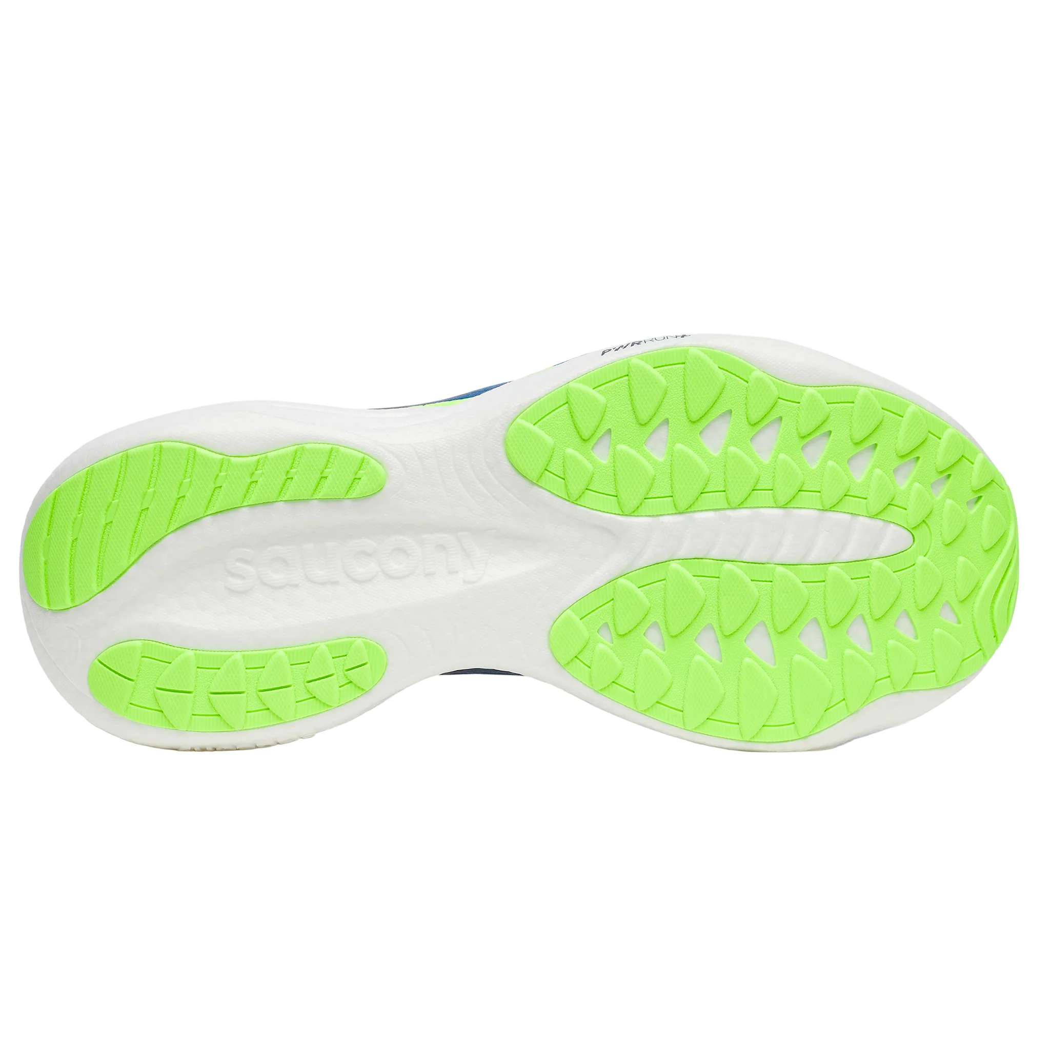 Saucony Mens Ride 19 - Cobalt/Slime - Neutral - SS26 - Image 2